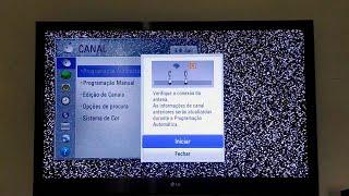 Como SINTONIZAR OS CANAIS na SMART TV LG! 