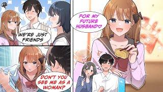 [Manga Dub] When I denied that we were a couple, my childhood friend starts coming on to me [RomCom]