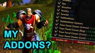 What Addons Do I Use? (Full Interface Setup Tutorial)