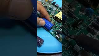 how to quickly replace a capacitor#capacitor  #soldering