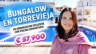 Viviendas en España. Bungalow en Torrevieja en urbanizacion exclusiva con piscina comunitaria