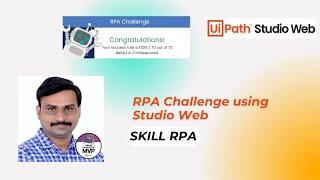 RPA Challenge Using UiPath Studio Web