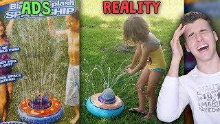 Ads Vs. Reality - Where Kids Dreams Are Crushed