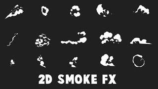 Free Pack Smoke Cartoon Green Screen