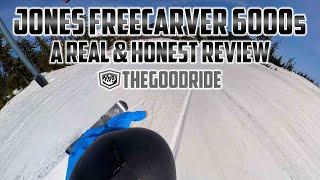 Jones Freecarver 6000s 2025 Snowboard Review