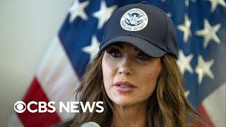 Homeland Security Secretary Kristi Noem hospitalized after allergic reaction