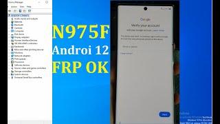 Samsung Note 10+ Android12 Bypass FRP ok - SM-N975F Android 12 FRP DONE