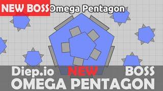 [NEW] OMEGA PENTAGON BOSS! | DIEP.iO NEW BOSS IDEA EP2