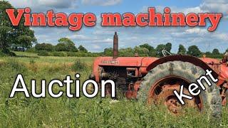 Vintage Engine and Tractor Auction. Kent