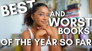 mid year book freakout tag 2025 | ranting about sunrise on the reaping | best & worst books so far