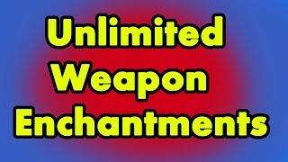 Skyrim: Unlimited Weapon Enchantment!