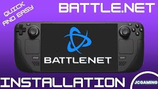 Install BattleNet on your Steam Deck (2024)