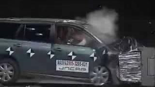 Crash Test 2007 Nissan Wingroad (Frontal) JNCAP