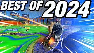 ROCKET LEAGUE BEST OF 2024 INSANITY ! (BEST GOALS, CRAZY PLAYS, BEST FREESTYLES)