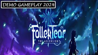 Fallen Tear: The Ascension - Demo Gameplay Video 2024 (PC) - Metroidvania/Indie - First 13 Minutes