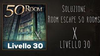 Soluzioni Room Escape 50 rooms 10 Walkthrough livello 30 level 30