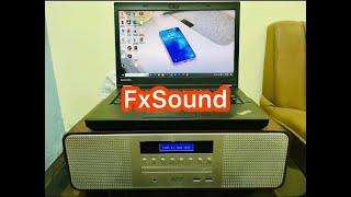 "FxSound Booster Setup Test and Comparison" How to Enhance Audio With: FXSound Equalizer 2023