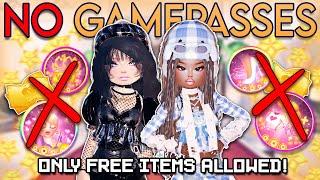 I *CAN'T* Use ANY GAMEPASSES in Dress to Impress MASTER SERVERS!! | Roblox