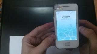 Сброс графического ключа Oysters Arctic 350 Factory Hard reset