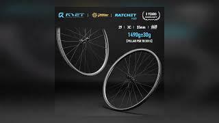 RYET 29er MTB Carbon Wheels XD HG MS 12S Mountain Bike wheels BOOST 148MM 28H 35m