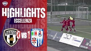 Calcio Eccellenza. Polisportiva Ossese - Monastir 1983 0-1 (Highlights)