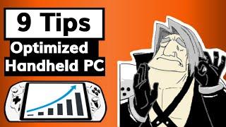 9 Tips for your Onexplayer 2 or other windows handheld pc.