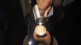 Coffee latte #barista #latteart#viral #shorts