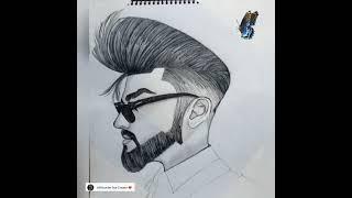 Handsome Boy sketch #Allrounder star Creator ️#Brown Munde#Handsome Boy 