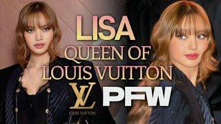 Lisa at Louis Vuitton Paris Fashion Week