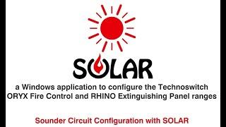 Sounder Circuit Configuration with SOLAR software