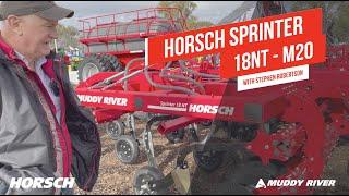 Horsch Sprinter 18NT - Walk Around with Steve Roberston