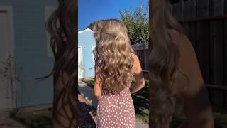 Unicorn heatless curls #hair #hairstyles #heatlesscurls #heatlesshair #hairhacks