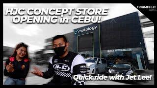 Quick Ride with Jet Lee! | HJC Concept Store in CEBU!