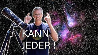 Deep Sky mit einfacher Kamera fotografieren für Anfänger