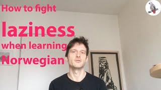 How to fight laziness when learning Norwegian