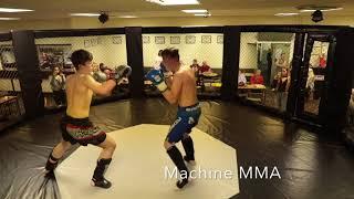 Machine MMA Brady Metcalfe v Kieron Metcalfe - Cage Kickboxing