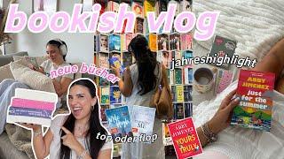 XXL BOOKISH VLOG  bücher shoppen, buch haul, jahreshighlight, reading vlog *just for the summer*