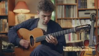 Antoine Boyer demonstrates the sound quality of the NV Tone Swan