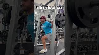 Smith Machine Split Squat