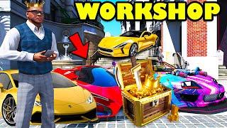 Franklin Bring Legendary Edition GTR And Ultra Luxury Rare Cars In His Workshop GTA 5