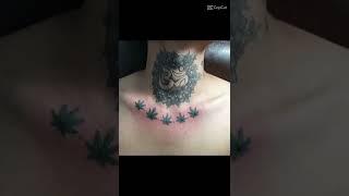 weed tattoo