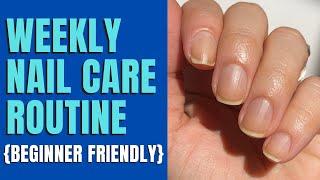 QUICK & EASY Nail Care Routine For Natural Nails (Simple Version)