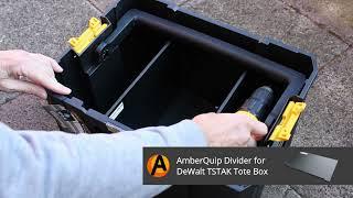 AmberQuip Divider for DeWalt TSTAK Tote