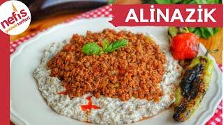 250G KIYMADAN ÖYLE BİR ALİNAZİK YAPTIK Kİ  KIYMALI ALİNAZİK KEBABI