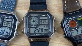 Casio ae1200wh “black and gold”