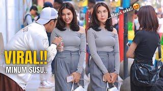 VIRAL!! DI SUAPIN SUSU SAMA CEWEK CANTIK BIKIN SALTING