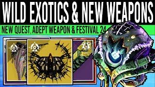 Destiny 2: INSANE FESTIVAL EXOTICS & NEW WEAPONS! Stasis GLAIVE, GM's, Class Items & More (29th Oct)