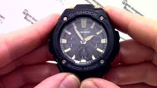 Часы Casio G-SHOCK GST-W120L-1B - Инструкция, как настроить от PresidentWatches.Ru