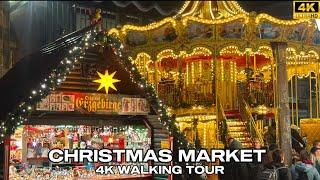 Germany's Enchanting Weihnachtsmarkt | Christmas Market | 4K Walking Tour