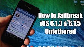 How to Jailbreak iOS 6.1.3 & 6.1.5 Untethered - iPhone 3GS, 4, iPod Touch 4G